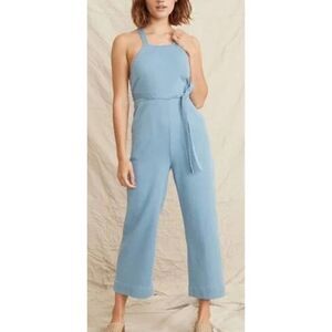Marine Layer Sky Blue Halter Jumpsuit